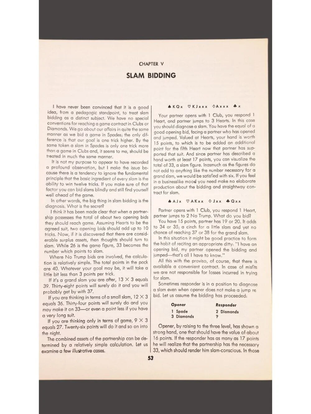 Charles H. Goren vintage contract